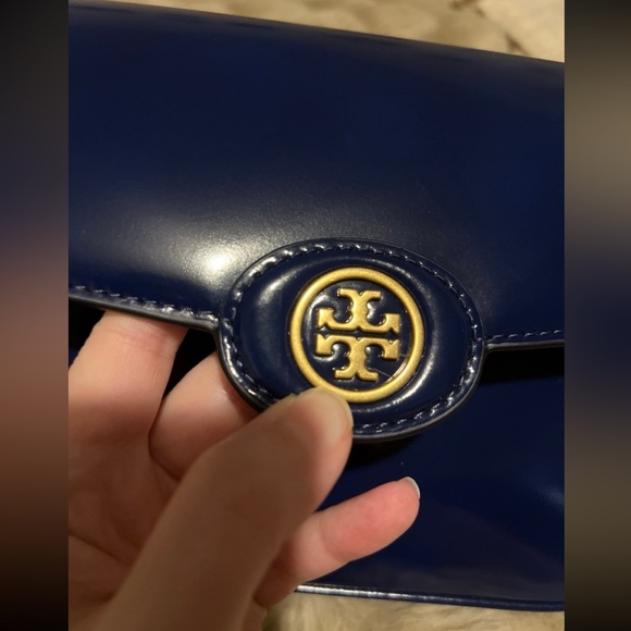 NWT Tory Burch Robinson Spazzolato Convertible Shoulder Bag - Picture 4 of 9